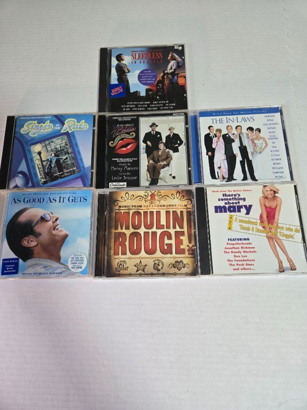Lot of (7) Movie Sound Track CD's See Description For Titles